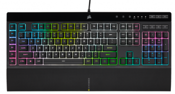 Клавиатура Corsair K55 RGB PRO XT Rubberdome